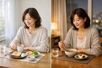 朝しっかり食べる vs 夜を軽くする、体重が落ちやすいのはどっち？