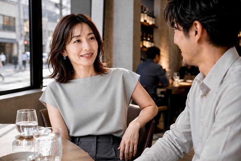 「若く見られたい」が裏目に？40代でモテる女性は“無理に若ぶらない”
