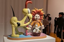 2026年2月19日 ジェフ・クーンズ氏のオーラ｜辛酸なめ子