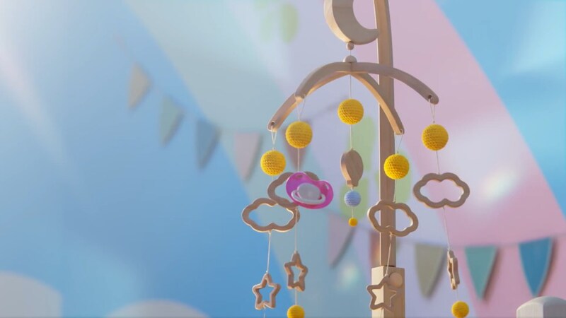 星や雲をモチーフにしたメリー