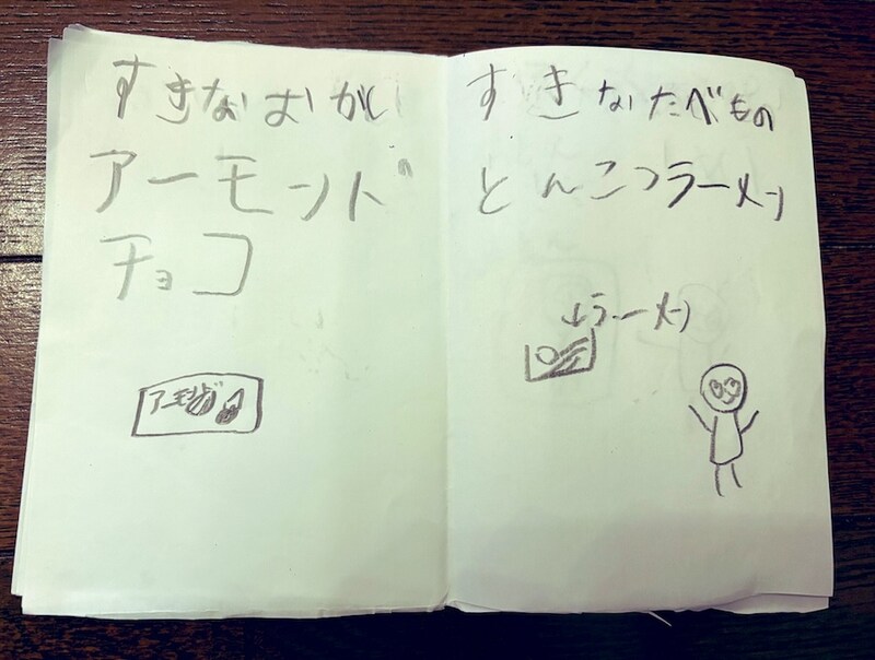 好きなお菓子と食べ物