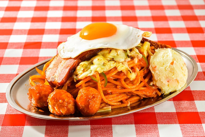 レギュラーのトッピング例