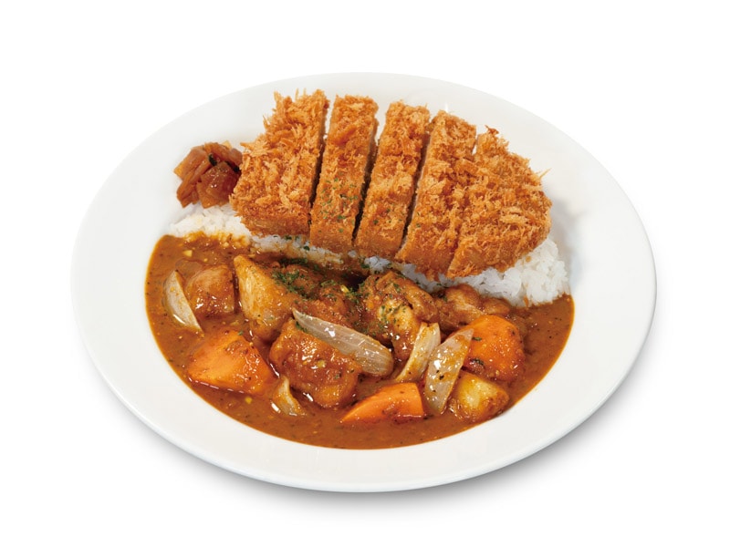 「ロースかつケララチキンカレー」（1250円）