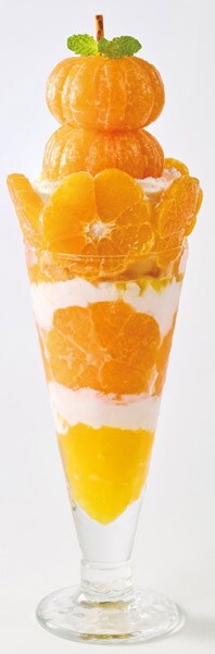 季節のジョナパフェDX（早生みかん）