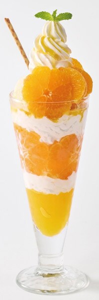 季節のジョナパフェ（早生みかん）