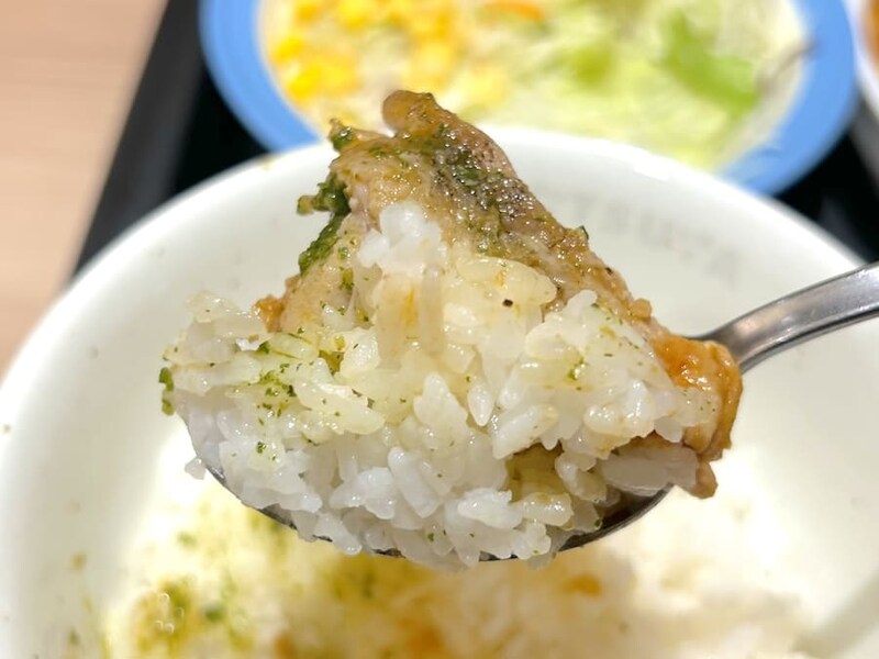 チキンとライスは合う