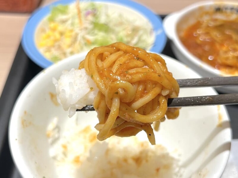 パスタとライスは合う