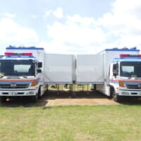 消防車も自衛隊車もNERVも！　防災車両がずらり「ぼうさいモーターショー2025」10月26日開催