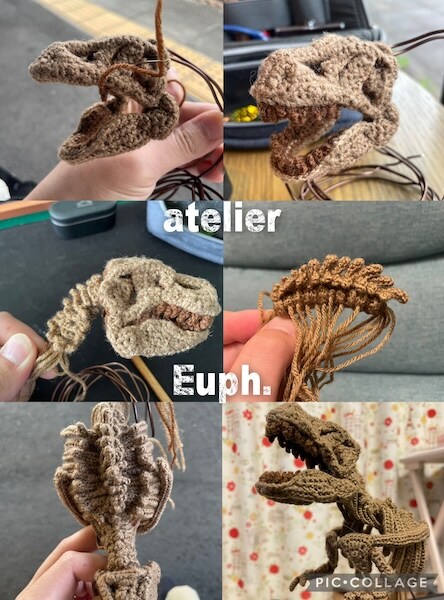 糸端の隠し場所にも苦労