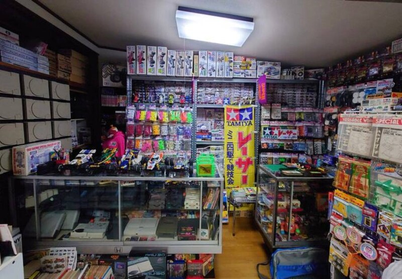 模型店風の部屋