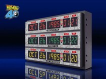 「バック・トゥ・ザ・フューチャー」公開40周年　タイムサーキット型時計が登場
