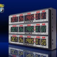 「バック・トゥ・ザ・フューチャー」公開40周年　タイムサーキット型時計が登場