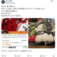 越境ECでブランケット買ったら“毛糸の山”届いた　怒りのXユーザー「だるいけど編んだるわボケ」