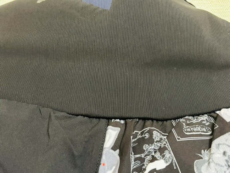 メッシュの切り替え部分はデザインとしても映える