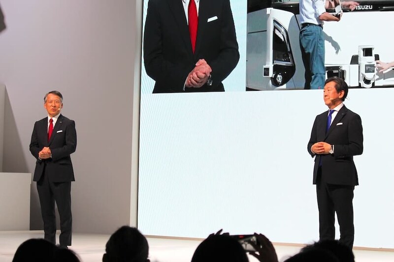 社長2人によるプレゼン