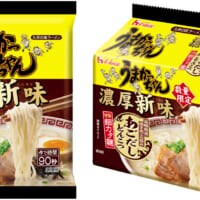 焼きあごの香ばしさと細カタ麺の共演　「うまかっちゃん＜濃厚新味　あごだしとんこつ＞」新発売