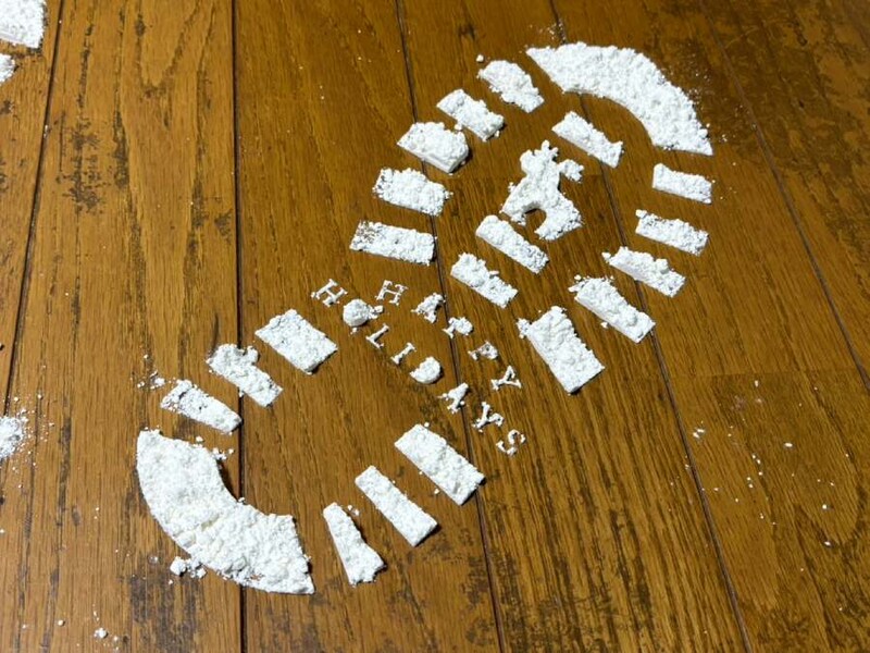 まさにサンタさんが歩いてきたかのような道筋を作ることができる