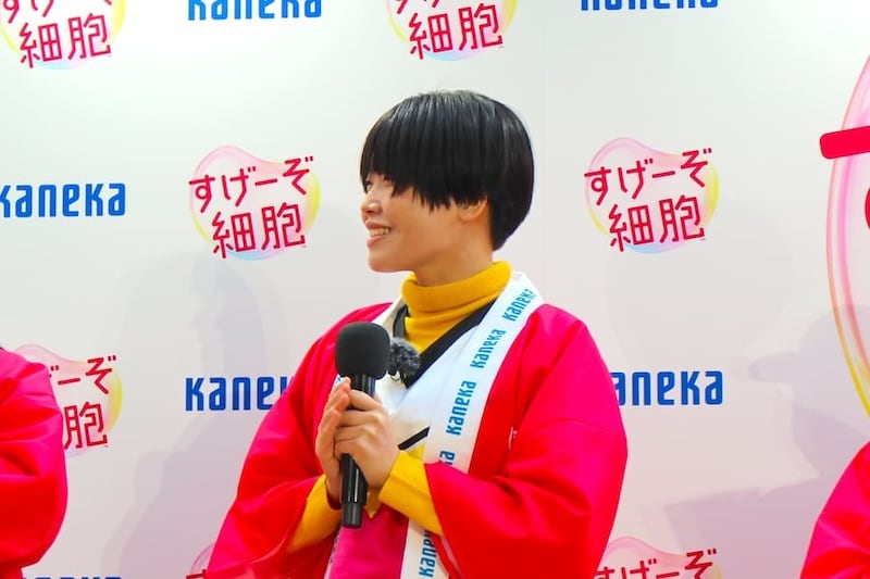 締めの言葉を述べるまひるさん