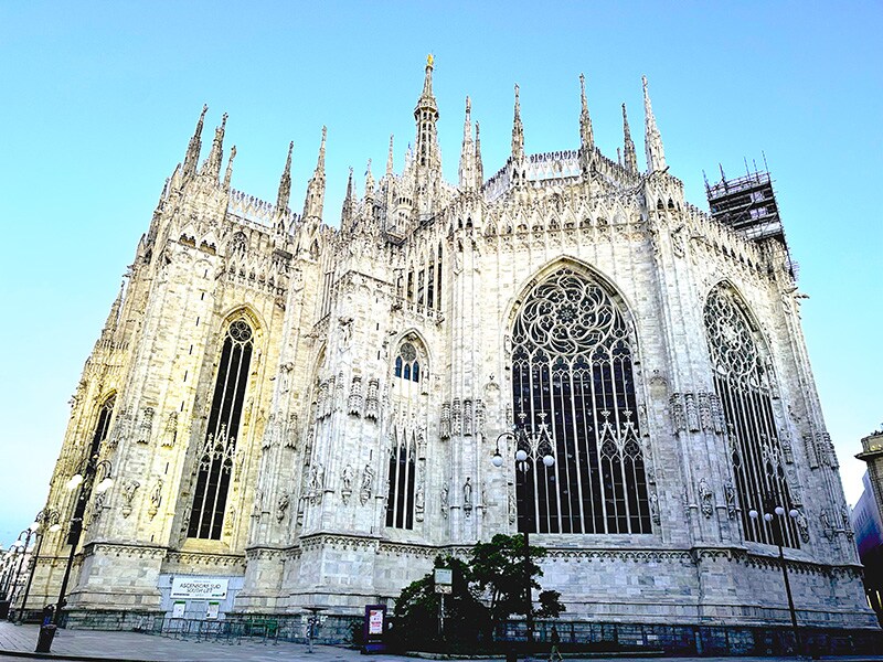 イタリア・ミラノの大聖堂「ドゥオーモ」