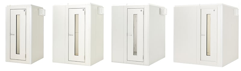 「MCプラン」でレンタルされる、ヤマハの防音室「アビテックス セフィーネ NS」シリーズ