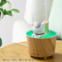 夏目友人帳、ニャンコ先生の湯けむり加湿器登場　ルームライト機能やタイマーも搭載