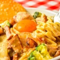 大は総重量1kg超！パンチョから「白ナポ」を魔改造した「シュクメルリ風パスタ」が登場