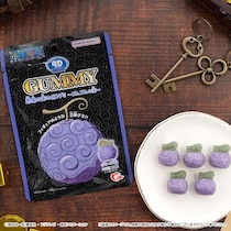 ルフィの「ゴムゴムの実」が立体的なグミに！人気シリーズ「4Dグミ」に登場