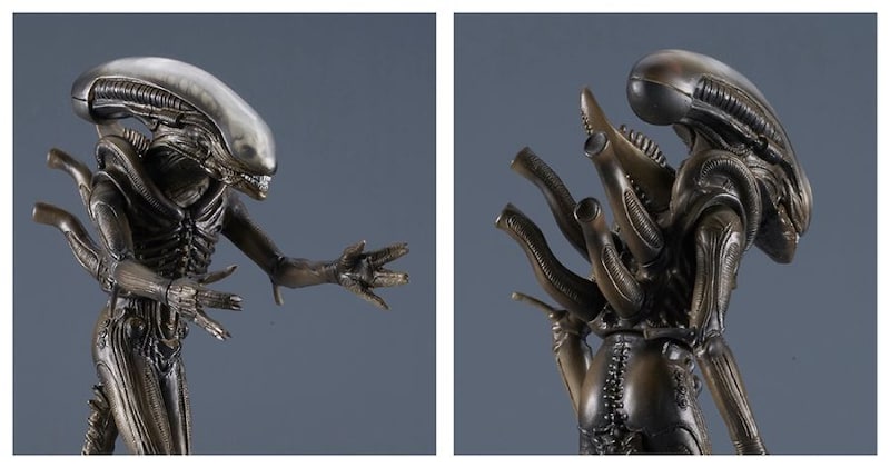 頭部の透け感や、背中の突起のディテールまで、全高約122mmというサイズ感を活かし、徹底的に再現