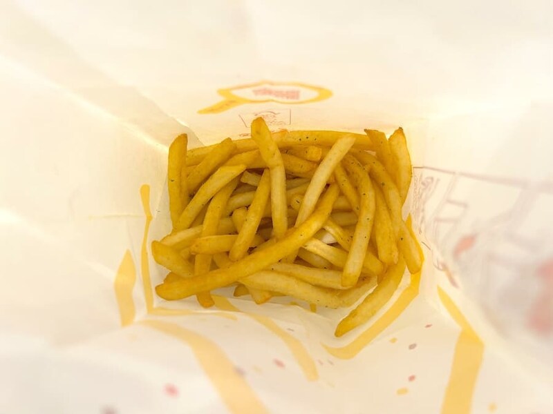 シャカシャカしたあと