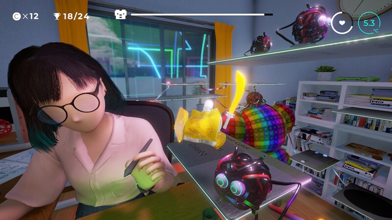 3Dアクションアドベンチャーゲーム「Calorie Mate FOR GAME CREATORS - JELLY MISSION -」