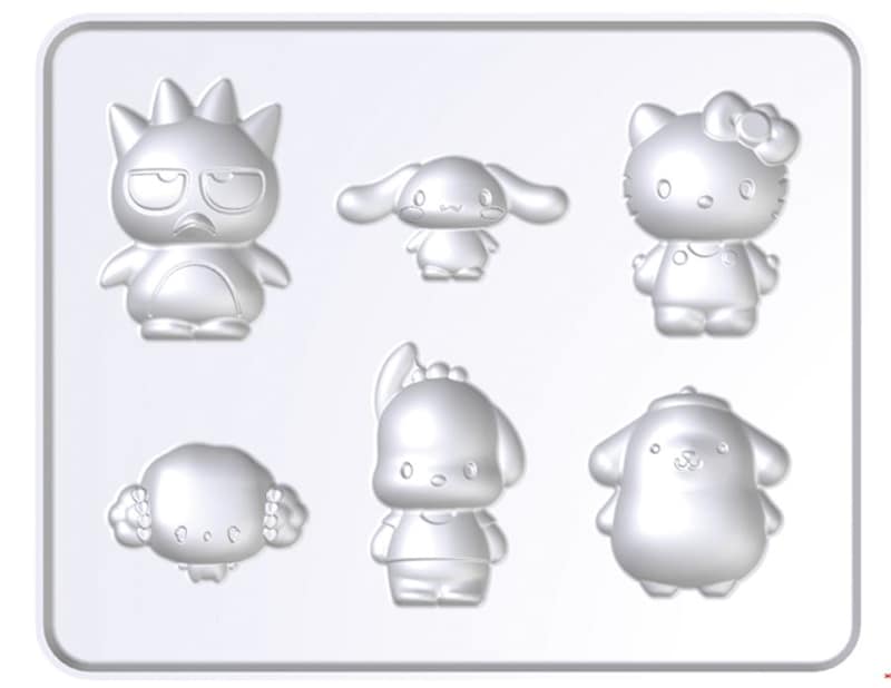 サンリオキャラクターズのオリジナルチョコ型