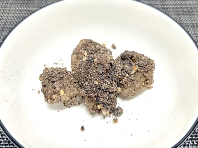 完成したブラックサンダー餅