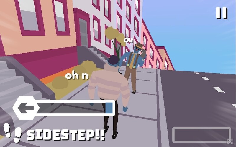 タイミングよくカーソルキーを押す