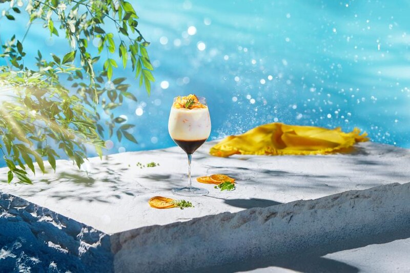 スペシャルドリンク「マンダリンペッパーラテ」