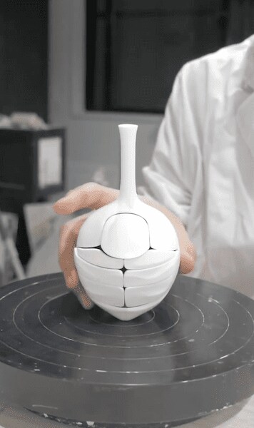 一輪挿しに変形完了