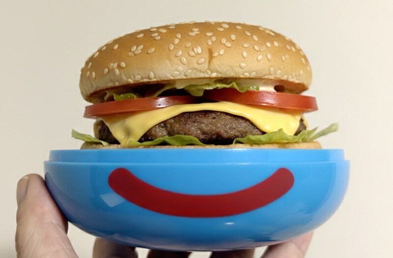 ハンバーガー入れ