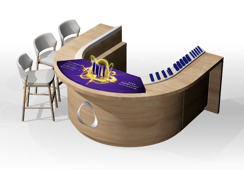 全国4店舗のIQOSストアで「IQOS ILUMA i エレクトリックパープル」の専用ディスプレイを展開