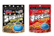 亀田の柿の種×ドラクエの夢コラボ　「ちからのたね」と「すばやさのたね」がまさかの商品化