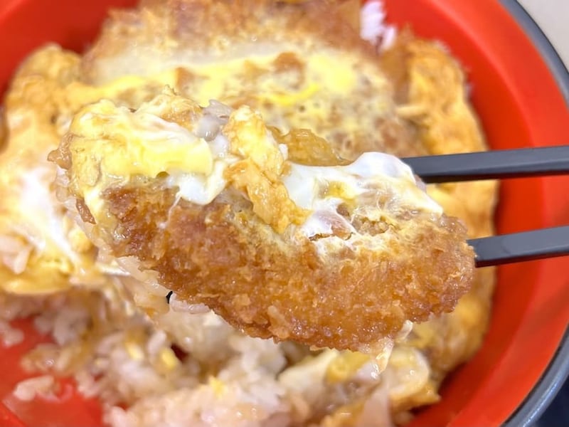 まずはシンプルなかつ丼