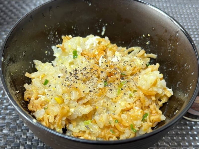 ブラックペッパーで味変