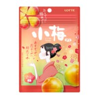 小梅ちゃんの恋心を表現、梅の花びら型「小梅グミ」が春一番に新登場