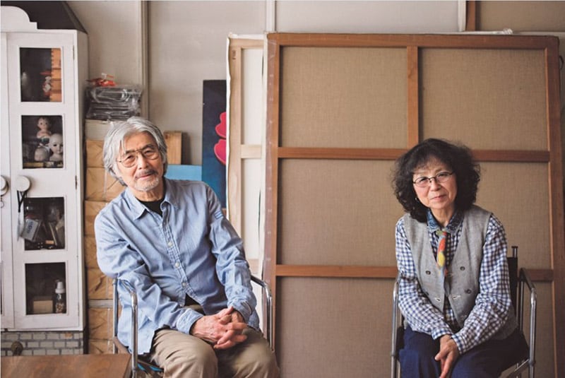 (左)なかえよしをさん/(右)上野紀子さん