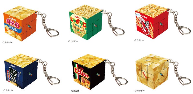 Calbeeルービックキューブ～カルビーお菓子ミニキューブコレクション～