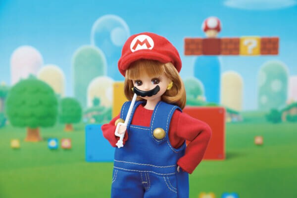「スーパーマリオ リカちゃん」発売決定　マリオ＆ピーチ姫に変身