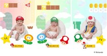 赤ちゃんがベビィマリオに　スタジオアリスの「スーパーマリオ撮影」に新衣装登場