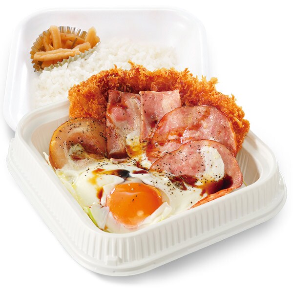 「ウルトラエッグカツ弁当」は税込1069円（券売機店舗は税込1090円）