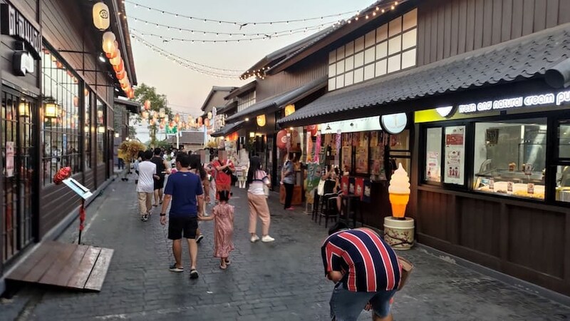小江戸っぽい街並み