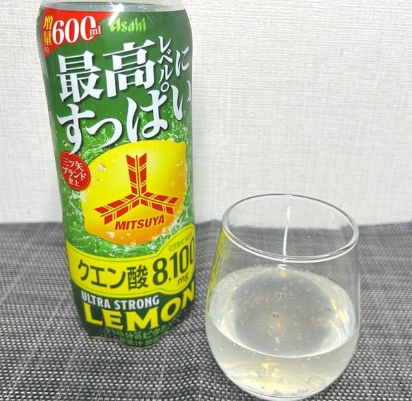 ブランド史上最高にすっぱい？「三ツ矢ウルトラストロングレモン」で口が“＊”になった