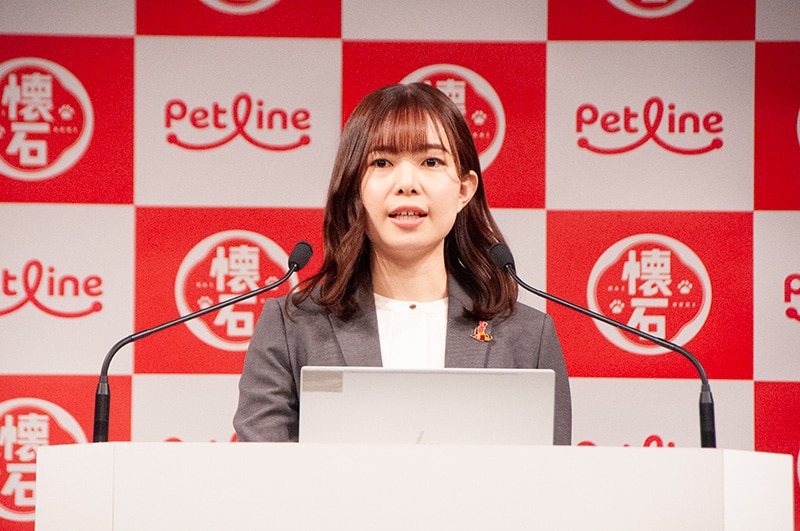 ペットライン株式会社 ビジネスクリエイト本部 マーケティング部 ブランドチームの志村菜緒さん
