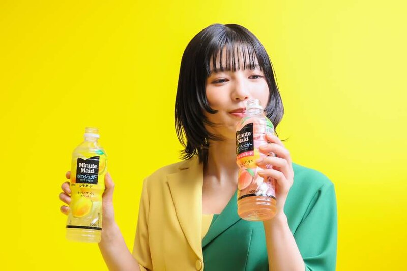 石井杏奈がキレキレ“ミラーダンス”　ミニッツメイド ゼロシュガー「ピーチレモネード」発売へ